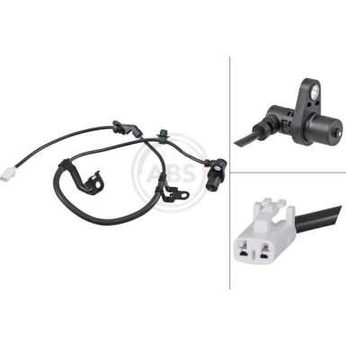 A.B.S. Sensor, Raddrehzahl A.B.S. Sensor, Raddrehzahl