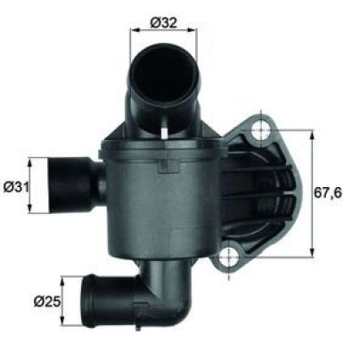 Integralthermostat | VW Amarok/Crafter 06 | TI 35 87