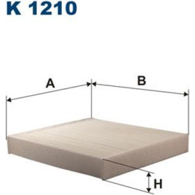 FILTRON Filter, Innenraumluft | K 1210