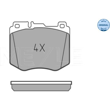 Bremsbelagsatz Db P. W205/X253 2.0-3.0 14 | 025 220 4718