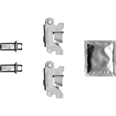 Zubehörsatz, Feststellbremsbacken Spreizschloss 97044800