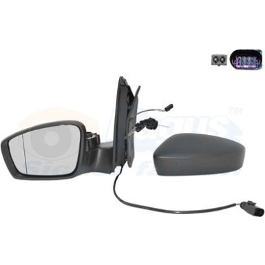 Aussenspiegel li. manüller Verst VW Up asph. Citigo/Mii OE 1S1 857 507 AK 9B9 + HAGUS
