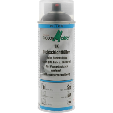 385575 ColorMatic 385575 1K Dickschichtfüller schwarz 400 ml