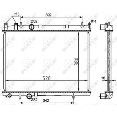 Kühler, Motorkühlung | 53108 Kühler, Motorkühlung | 53108