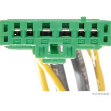 Kabelreparatursatz, Steuergerät Heizung | PSA C2,C3,C5,NISS,RENA Clio,Megane 01 | 51277292