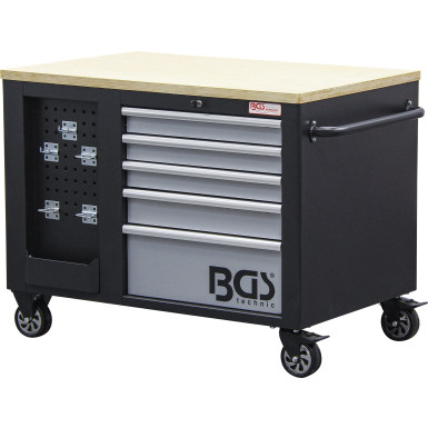 BGS Werkstattwagen | 2 x 5 Schubladen | 1 Schrank | leer | 4199