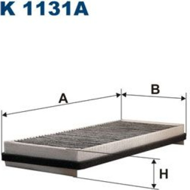 FILTRON Filter, Innenraumluft | K 1131A