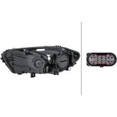 SCHEINWERFER R H7/H7 HELLA | MERCEDES A-KLASSE W177 3,18 | 1EG 015 091-021 SCHEINWERFER R H7/H7 HELLA | MERCEDES A-KLASSE W177 3,18 | 1EG 015 091-021