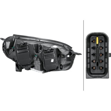 SCHEINWERFER HELLA | CITROEN JUMPY 16 | 1ZS 354 853-051 SCHEINWERFER HELLA | CITROEN JUMPY 16 | 1ZS 354 853-051