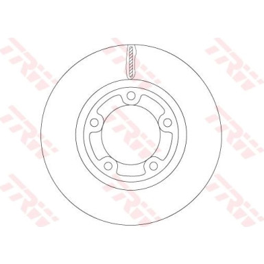 Bremsscheibe VA | KIA K2500 01 | DF6712