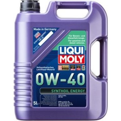 Liqui Moly Synthoil Energy 0W-40 5 l | 5L Kanister Kunststoff
