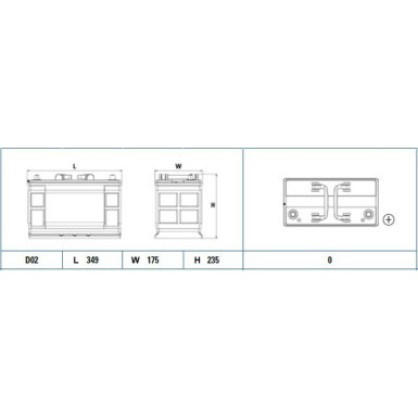 EXIDE Starterbatterie | EF1202