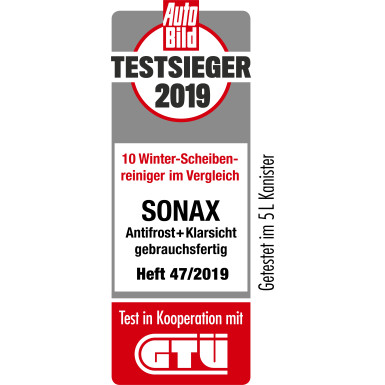 Sonax Antifrost Fertiggemisch 2L AntiFrost+KlarSicht bis -20 °C Citrus 03325410