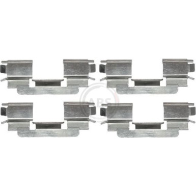 A.B.S. Zubehör, Bremsbeläge 1216Q A.B.S. Zubehör, Bremsbeläge 1216Q