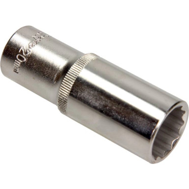 YT-12942 Steckschlüssel 20mm 1/2 12-Kante