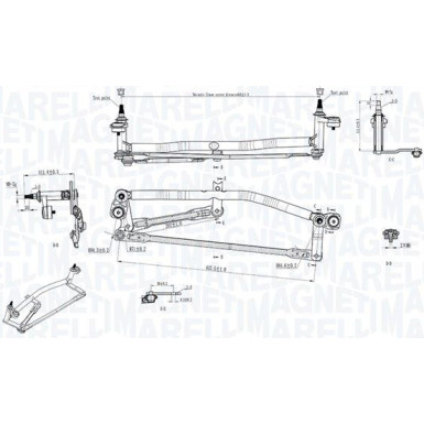 WISCHERGESTÄNGE | TGT753MM