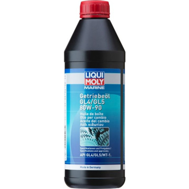 Liqui Moly Marine Getriebeöl GL4/GL5 80W-90 1 l | GL4/GL5,1L Dose Kunststoff Liqui Moly Marine Getriebeöl GL4/GL5 80W-90 1 l | GL4/GL5,1L Dose Kunststoff