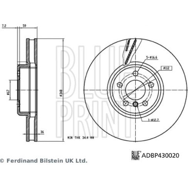 Bremsscheibe | ADBP430020