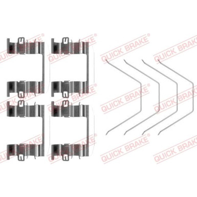 Zubehörsatz Bremssattel | Diverse | 109-0016