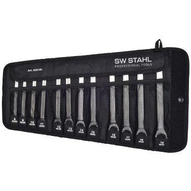 SW-Stahl Ringratschenschlüsselsatz | 12-teilig , 8-19 mm | 03510L