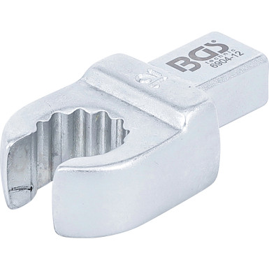 BGS Einsteck-Ringschlüssel offen 12 mm Aufnahme 9 x 12 mm 6904-12