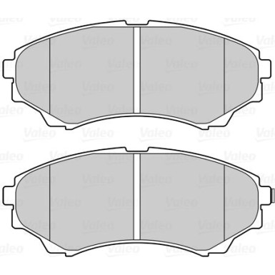VALEO Bremsbeläge 601555