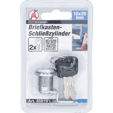 BGS Briefkasten-Schließzylinder 18 x 20 mm BGS Do it yourself 85819