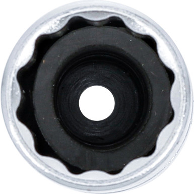 BGS Zündkerzen-Einsatz mit Haltegummi, Zwölfkant | Antrieb Innenvierkant 12,5 mm (1/2"""") | SW 16 mm | 2385
