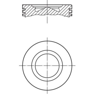 MAHLE ORIGINAL Kolben