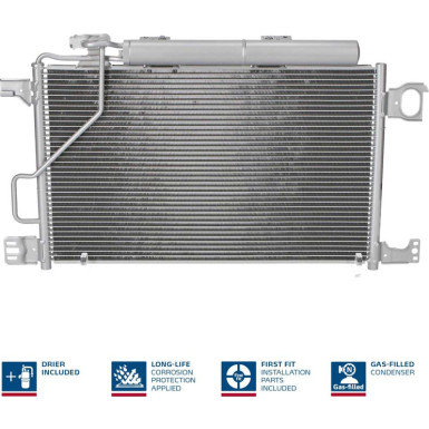 Kondensator PKW MERCEDES W203 C-Klasse 05/00 FIRST FIT 94794