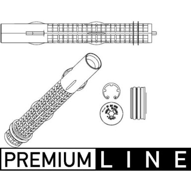 Trockner, Klimaanlage BEHR Premium Line AD 287 000P