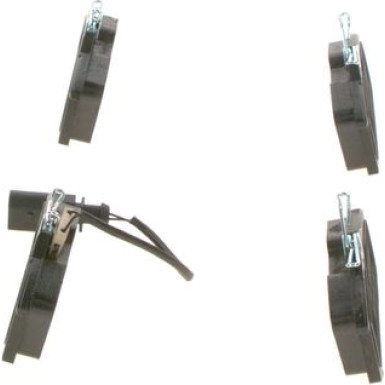 Bremsbelagsatz Vw T. Sharan/Galaxy 00- Mit Sensor | 0 986 494 025