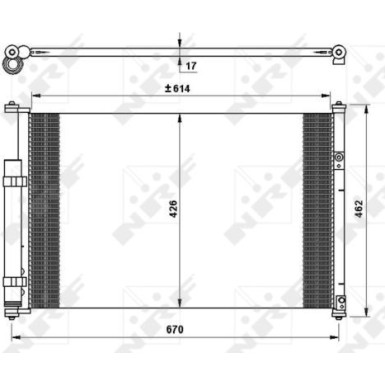 Kondensator, Klimaanlage EASY FIT 35769