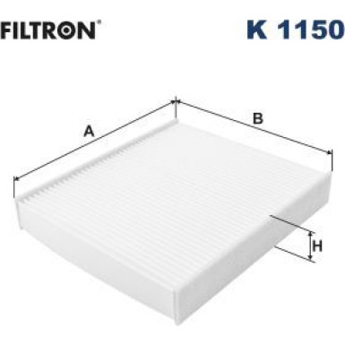 FILTRON Filter, Innenraumluft | K 1150