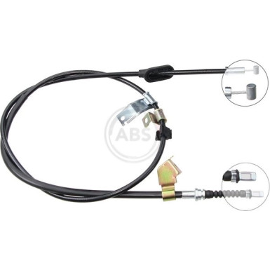 A.B.S. Handbremsseil Seilzug Festellbremse K10788 A.B.S. Handbremsseil Seilzug Festellbremse K10788