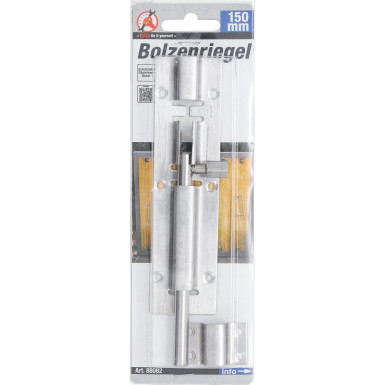 BGS Bolzenriegel Edelstahl 150 mm BGS Do it yourself 88082