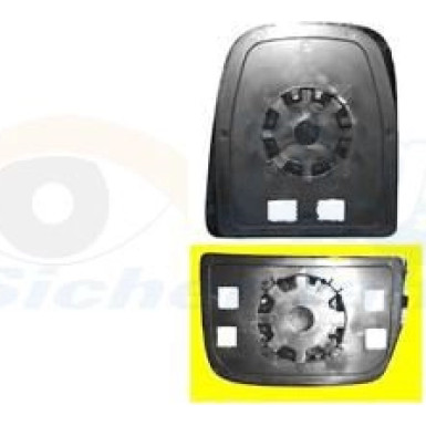 VAN WEZEL Spiegelglas, Außenspiegel 2815832 HAGUS