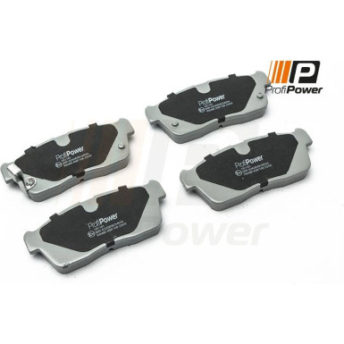 PROFIPOWER Bremsbelagsatz, Scheibenbremse 1B1181