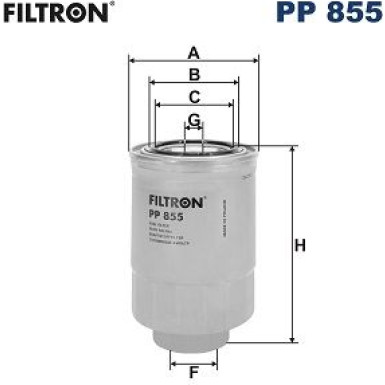 FILTRON Kraftstofffilter FILTRON Kraftstofffilter