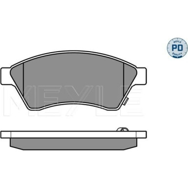 Bremsbelagsatz Opel P. Astra J 09- Für Zifferblatt 276 | 025 250 3118/PD