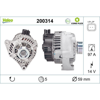 VALEO Generator 200314 VALEO Generator 200314