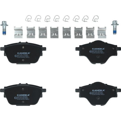KAMOKA Bremsbelagsatz, Scheibenbremse JQ101391
