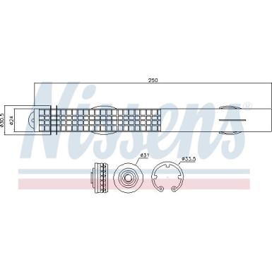 Trockner PKW | BMW X5 E 70 (07-) 3.0 D | 95467