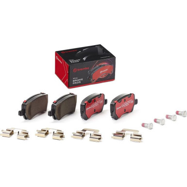 BREMBO Bremsklötze Xtra HA | FORD Galaxy VOLVO S60, S80 06-18 | P 24 078X BREMBO Bremsklötze Xtra HA | FORD Galaxy VOLVO S60, S80 06-18 | P 24 078X