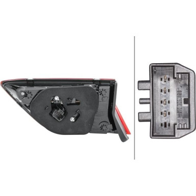 HECKLEUCHTE L 12 V HELLA | VW TIGUAN 16 | 2SA 012 520-051 HECKLEUCHTE L 12 V HELLA | VW TIGUAN 16 | 2SA 012 520-051