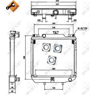 Kühler, Motorkühlung | 52110 Kühler, Motorkühlung | 52110