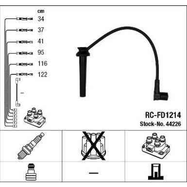 44226 Zündleitungssatz 44226 Zündleitungssatz