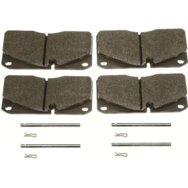 Bremsbelagsatz, Scheibenbremse | IVECO Eurocargo,Zeta 79 | GDB5058