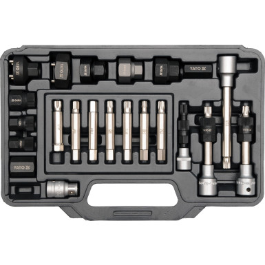 YT-04211 Lichtmaschinenschlüssel Satz 22-Tlg.