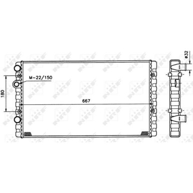 NRF Motorkühler NRF Motorkühler